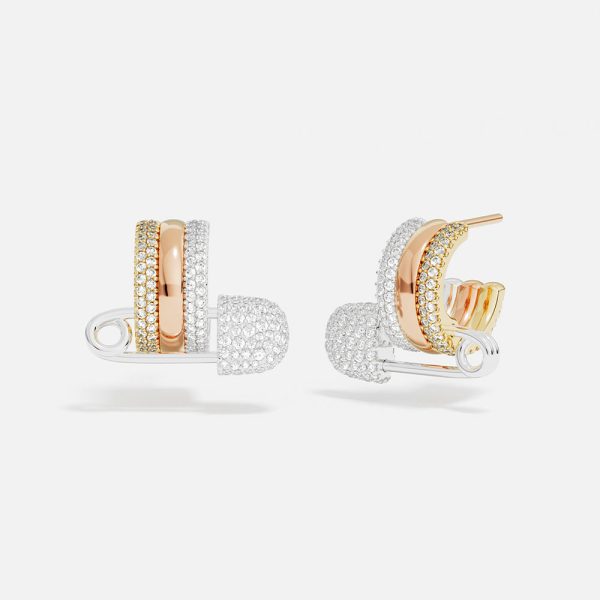 گوشواره طلا سنجاقی